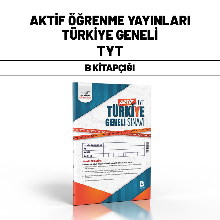 AKTİF YAYIN TYT TÜRKİYE GENELİ SNV B - 2025-26